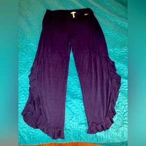 Matilda Jane side ruffle pants (navy - slide slit ruffle) absolutely adorable!